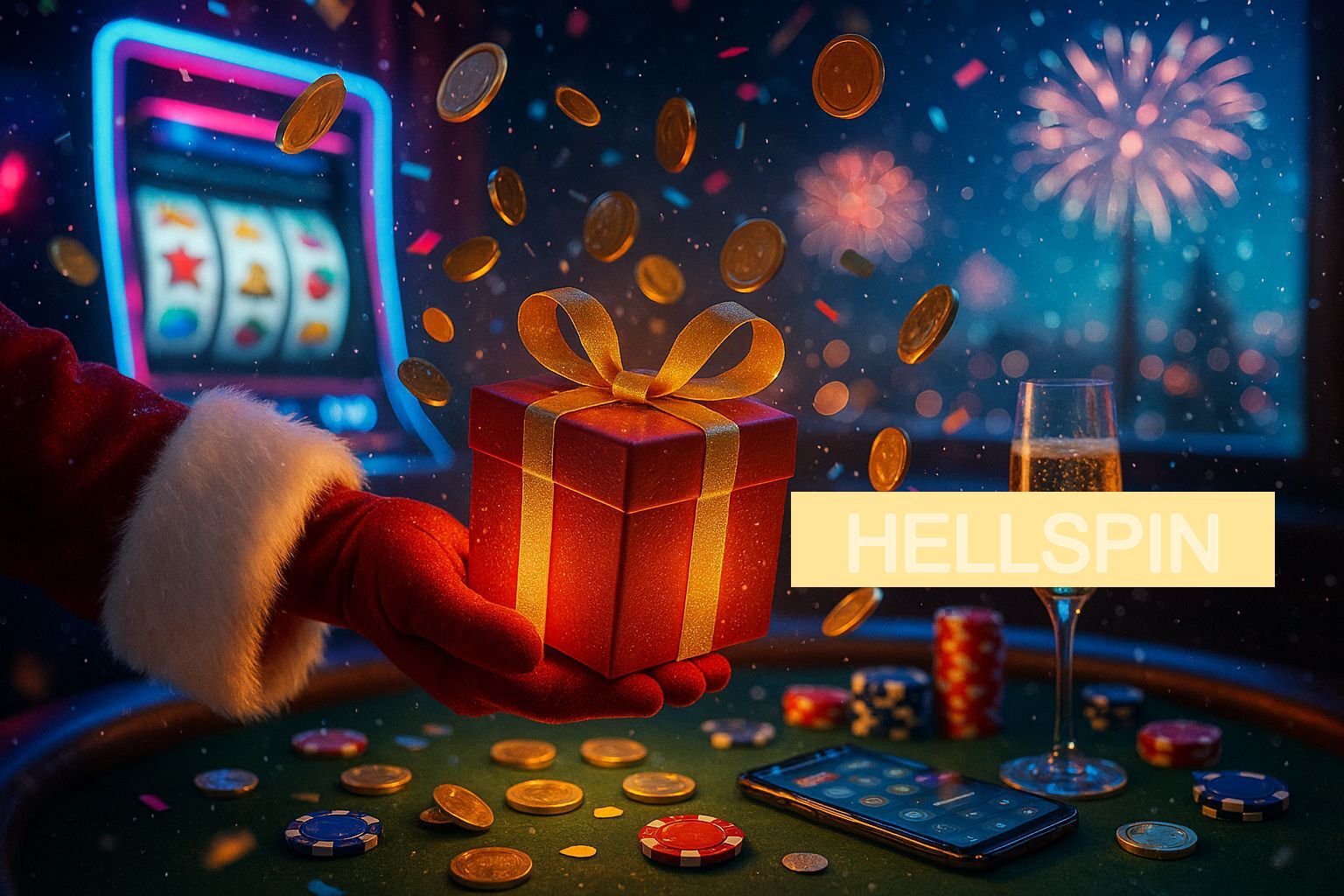 Promoções de Ano Novo no HELLSPIN